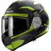 CASCO MODULARE P/J LS2 FF906 ADVANT REVO NERO OPACO GIALLO FLUO