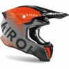 Casco Moto Cross Enduro Airoh TWIST 2.0 Bit Arancio Opaco