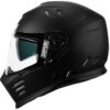 Casco Moto Integrale Simpson Venom  Nero Lucido Doppia Visiera