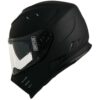 Casco Moto Integrale Simpson Venom  Nero Opaco Doppia Visiera