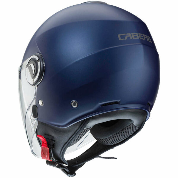 CASCO MOTO JET CABERG RIVIERA V4 Blu doppia Visiera