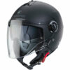 Casco Moto Jet Caberg RIVIERA v4 nero opaco  doppia Visiera