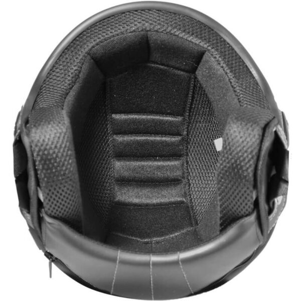 Casco Moto Jet CGM 104E MALINDI Nero Opaco