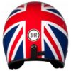 Casco Moto Jet Custom BHR 711 Inghilterra Tre Bottoni