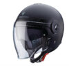 Casco Moto Jet Doppia Visiera Caberg Uptown Nero Opaco