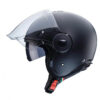 Casco Moto Jet Doppia Visiera Caberg Uptown Nero Opaco