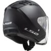 Casco Moto Jet Doppia Visiera LS2 OF600 Copter II Nero Opaco