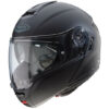 Casco Moto Modulare Caberg LEVO Fibre Composite, Nero Opaco