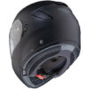 Casco Moto Modulare Caberg LEVO Fibre Composite, Nero Opaco