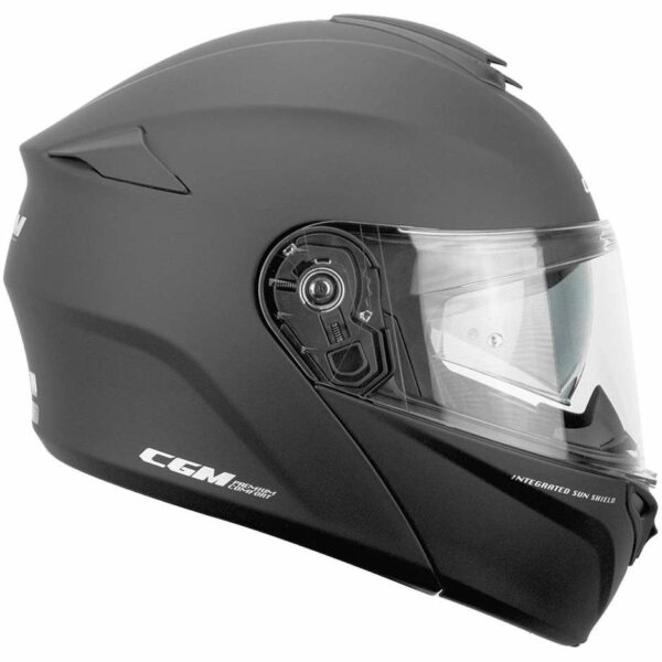 Casco Moto Modulare CGM 508A P/J BERLINO Nero Opaco