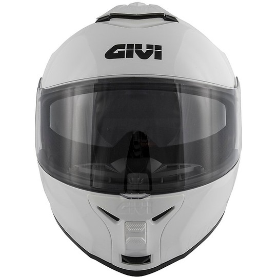 Casco Moto Givi X20 Expedition Solid  Modulare Bianco