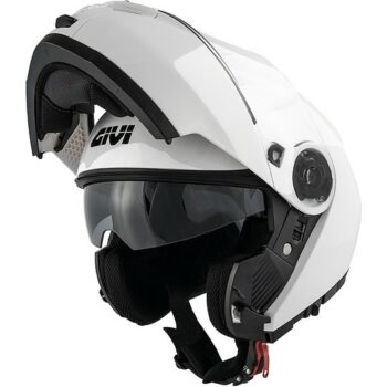 Casco Moto Givi X20 Expedition Solid  Modulare Bianco