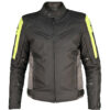 Giacca Moto UOMO OJ MOOD J281 NERO/GIALLO/GREY CLASS AA