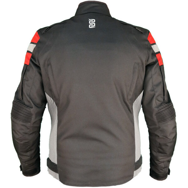 Giacca Moto UOMO OJ MOOD J281 NERO/ROSSO/BIANCO CLASS AA