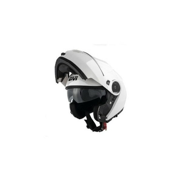 Casco Moto Givi X20 Expedition Solid  Modulare Bianco