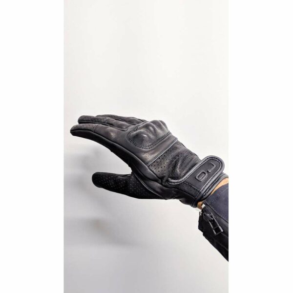 Guanti MOTO in Pelle Ovina Traforata OJ STONE G208