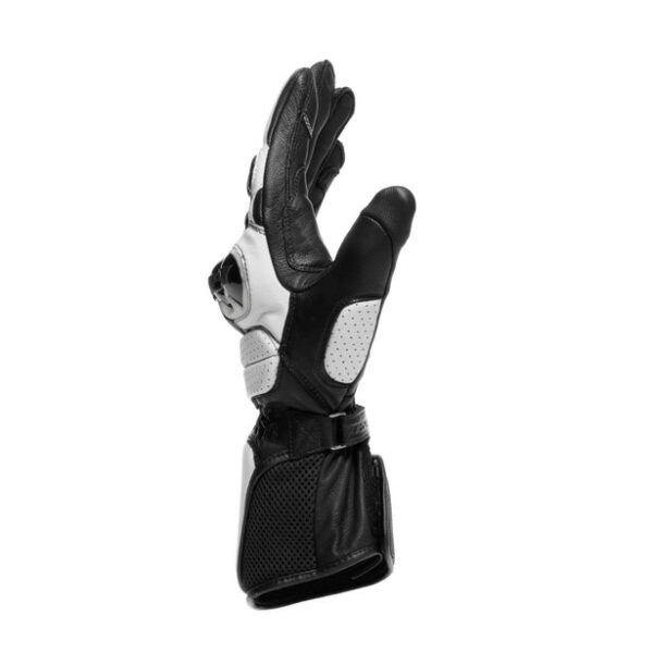 GUANTI MOTO SPORTIVI in PELLE DAINESE IMPETO NERO/BIANCO