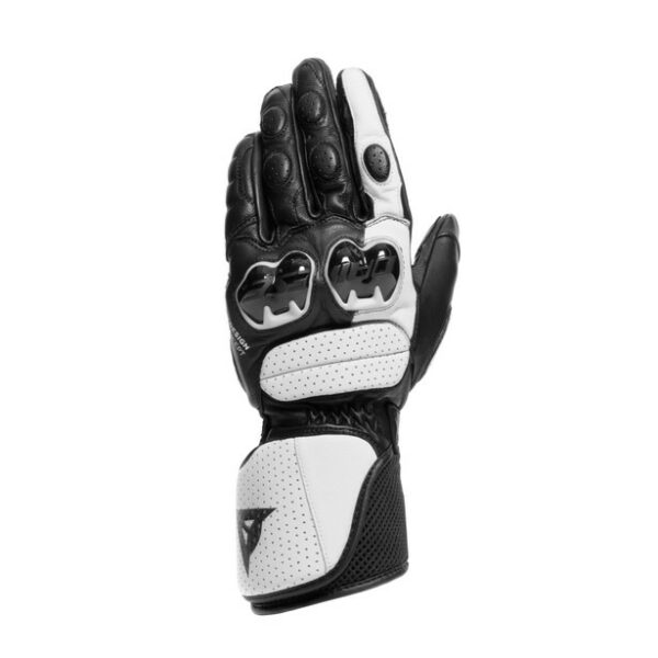 GUANTI MOTO SPORTIVI in PELLE DAINESE IMPETO NERO/BIANCO