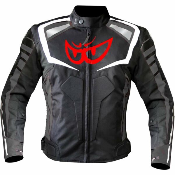 Giubbotto Moto Berik UOMO 2.0 NJ-193329 NERO GRIGIO ROSSO