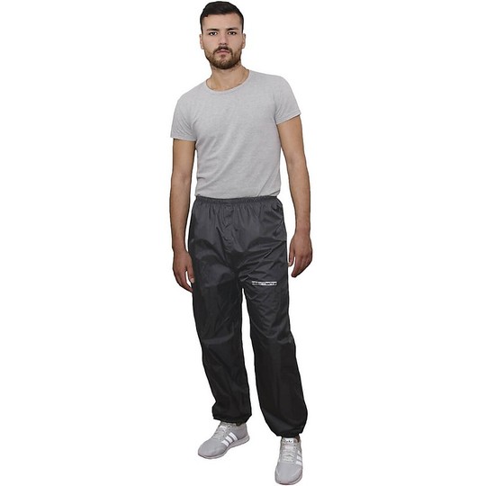 Pantalone Antipioggia Impermeabile Tj Marvin E52 Nero