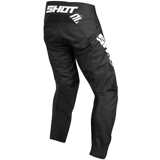 Pantaloni Moto Cross Enduro Shot DEVO RAW Nero