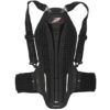 Protezione schiena MOTO Zandonà HYBRID BACK PRO X7 Nero