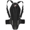 Protezione schiena MOTO Zandonà HYBRID BACK PRO X8 Nero