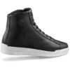 Scarpe Sneaker PELLE Moto  Stylmartin CORE WP Nero Bianco