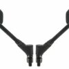 Coppia Retrovisori Universali Retrovisore Plastica-Supporto Acciaio M10 Destro - Specchio : 135 x 80mm