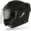 CASCO MOTO MODULARE FLIP UP AIROH REV 19 COLOR NERO OPACO