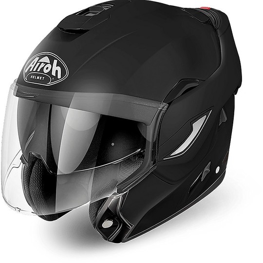 CASCO MOTO MODULARE FLIP UP AIROH REV 19 COLOR NERO OPACO