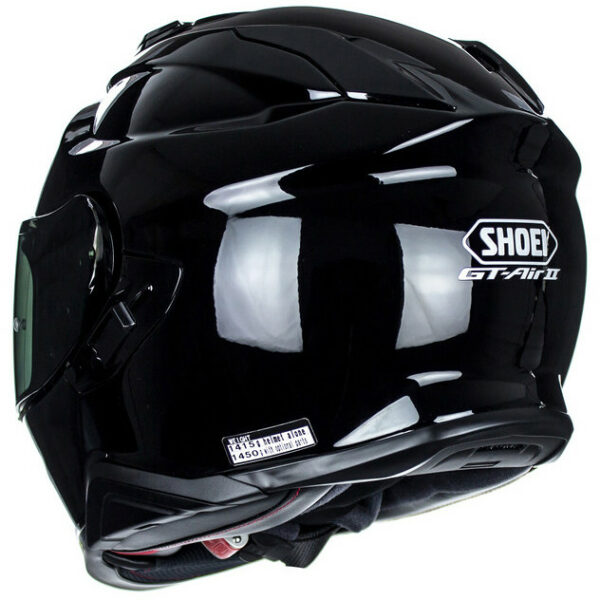 CASCO MOTO SHOEI INTEGRALE GT-AIR 2 NERO LUCIDO