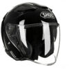 CASCO MOTO JET SHOEI J-CRUISE 2 NERO LUCIDO