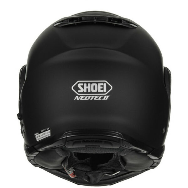 CASCO SHOEI MODULARE NEOTECK 2 NERO OPACO