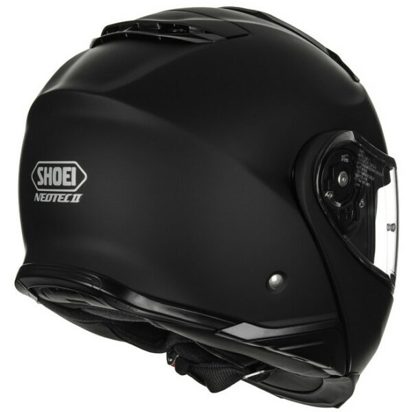 CASCO SHOEI MODULARE NEOTECK 2 NERO OPACO