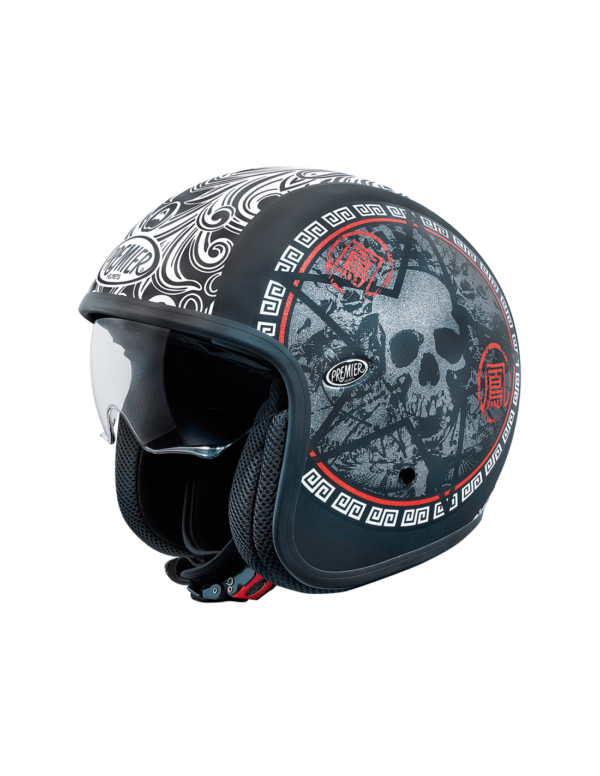 CASCO MOTO JET PREMIER VINTAGE SK 9 BM ECE 22.06