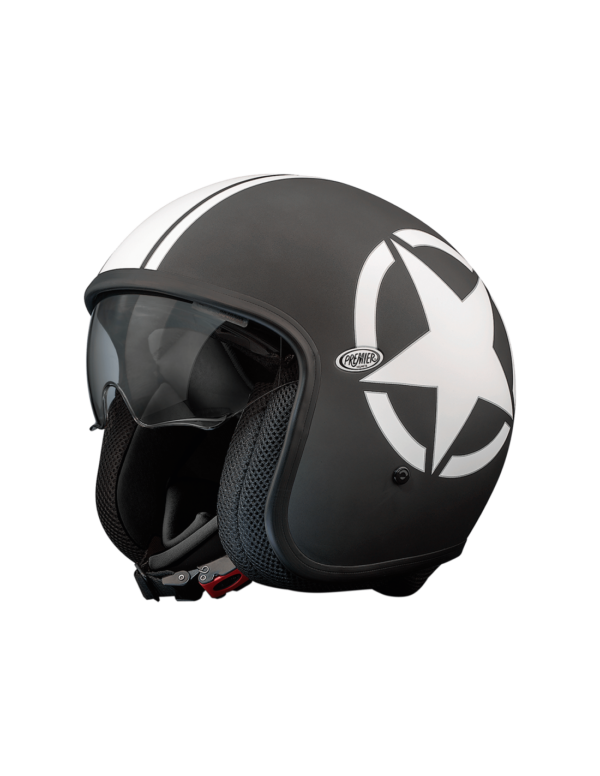 CASCO MOTO JET PREMIER VINTAGE STRAR 9 BM ECE 22.06