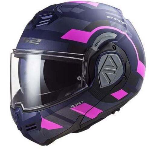 CASCO MOTO LS2 FF906 P/J ADVANT MATT PINK VELUM