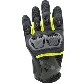 Guanti Moto Tour LT Montevideo Air S Nero-Grigio-Giallo