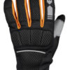 Guanti Moto Urbano Samur-Air 1.0 Nero-Arancio-Grigio