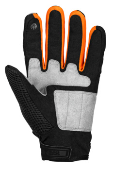 Guanti Moto Urbano Samur-Air 1.0 Nero-Arancio-Grigio