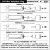 Bilancieri Antivibranti Moto Universali Barracuda B-Lux Nero