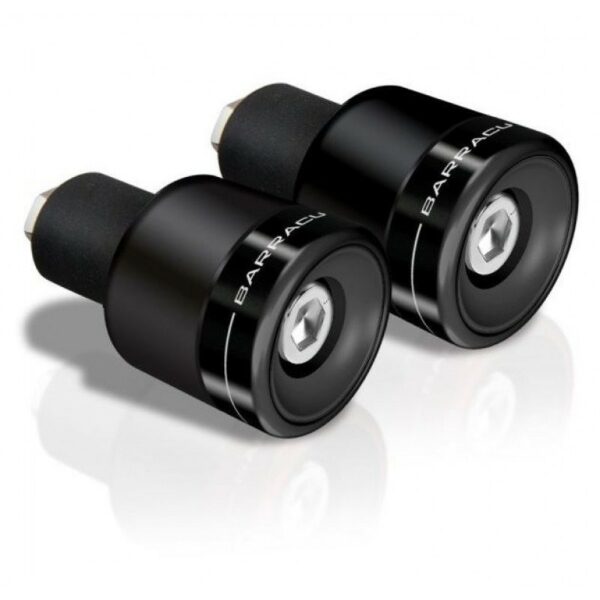 Bilancieri Antivibranti Moto Universali Barracuda B-Lux Nero
