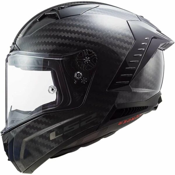 Casco Moto Integrale In Carbonio Ls2 FF805 THUNDER C Solid Carbon