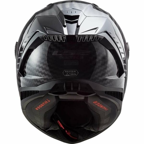 Casco Moto Integrale In Carbonio Ls2 FF805 THUNDER C Solid Carbon