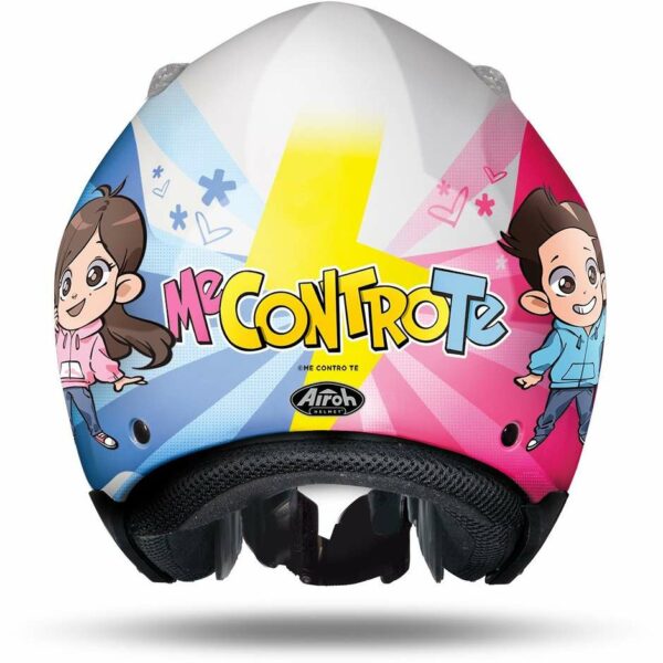 CASCO MOTO/SCOOTER JET BAMBINO/A AIROH MR JET ME CONTRO TE