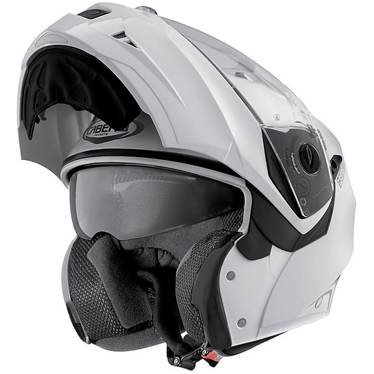 CASCO MOTO MODULARE P/J CABERG DUKE II BIANCO