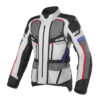 GIACCA MOTO CLOVER DAKAR 2 WP GRIGIO BLU ROSSO