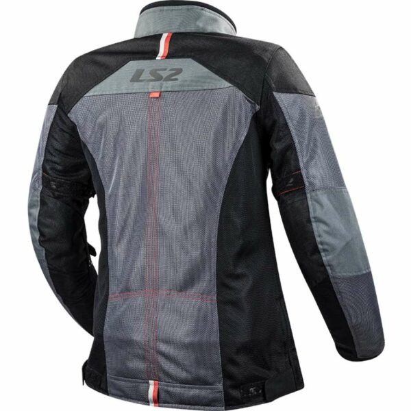 GIUBBOTTO MOTO DONNA ESTIVO LS2 ALBA  GRIGIO SCURO