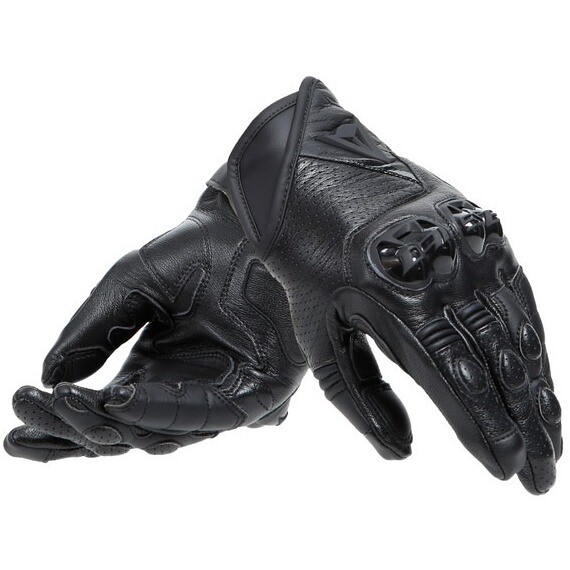 Guanti Moto in Pelle Dainese BLACKSHAPE Nero Nero